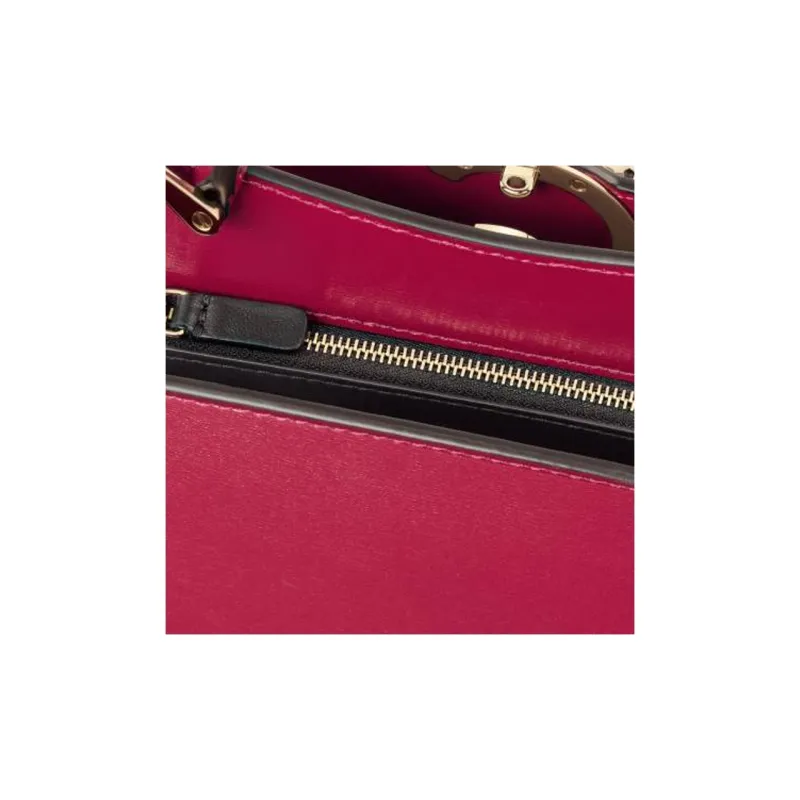 CARTIER Panthère De Cartier Calfskin Shoulder Bag Crossbody Bag Mini Women's Cherry Red-3
