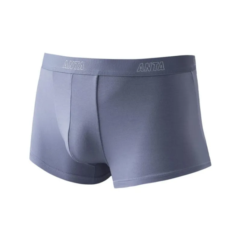 Anta Life Collection Underpants Men's 1 Pack Light Charcoal Gray-0