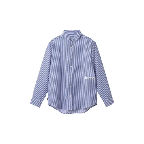 DESCENTE BLEU Shirts Men Blue