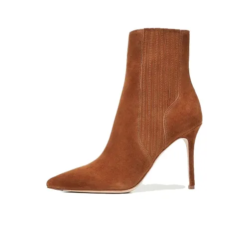 Veronica Beard Ankle Boots Women's Chestnut