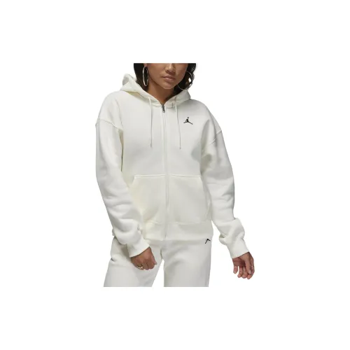 Jordan Brooklyn Sweatshirts Women's Sail White