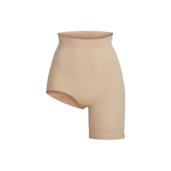 SKIMS SEAMLESS SCULPT SOLUTION SHORT RIGHT LEG EXPOSED SAND Casual Shorts Women's CLAY/Clay