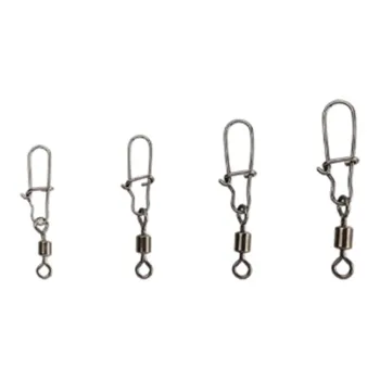 Fish Hunters Strengthened Swivel Pin Connector Accessories Fishing Anti Pendant 304 Stainless Steel 5 Pcs Per Packaging