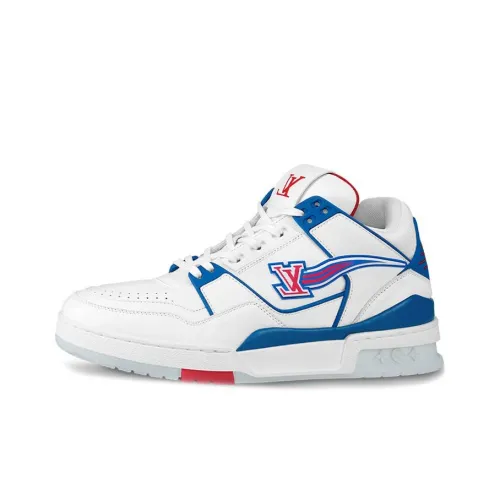 LOUIS VUITTON LV Trainer Red White Blue FW20