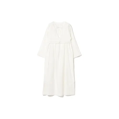 Beams Two Piece Skirt Sets Women's Off White