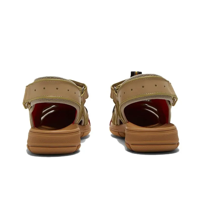 GUCCI Tinsel Sports Sandal Black Gold Red-3