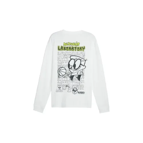 PUMA X DEXTER'S LABORATORY T-Shirts Men White