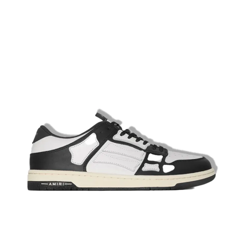 AMIRI Skel Top Low Black White Women's-1