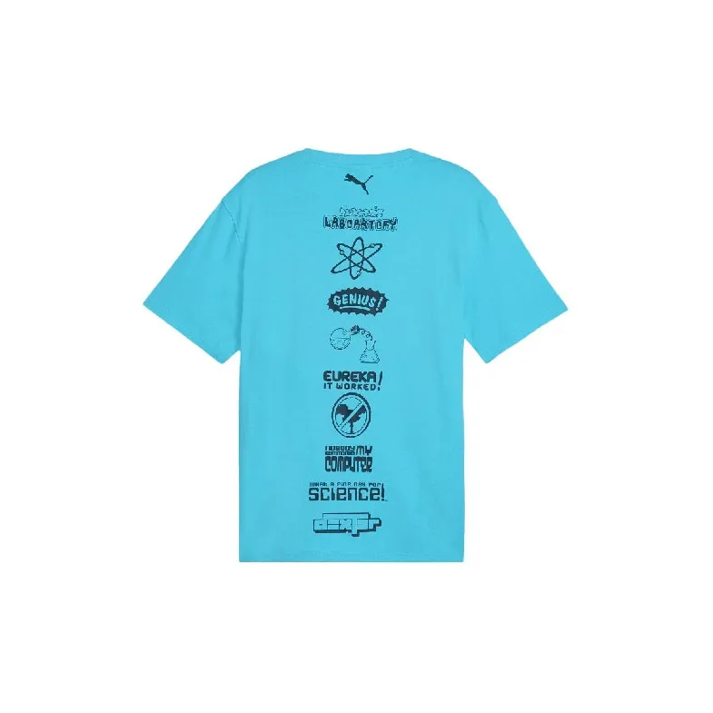 PUMA Melo X DEXTER'S Lab Men's Basketball Tee-1