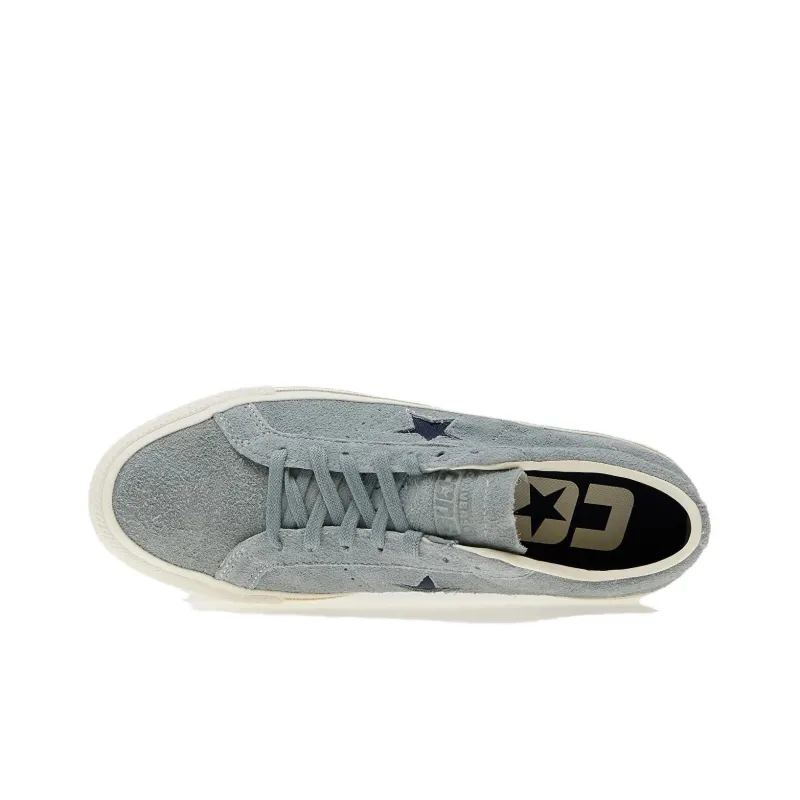 Converse One Star Pro Vintage Suede Ox Tidepool Grey-3