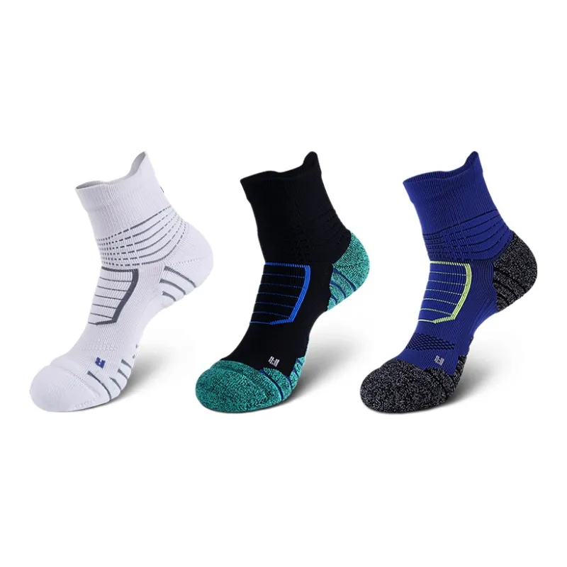 LUOLIAN Mid Calf Socks Men's 3 Pack-15