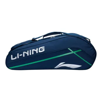 LiNing Badminton Series Polyester Handbag Shoulder Bag Badminton Racket Bag Storage Bag Unisex Navy Blue