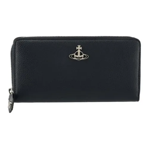Vivienne Westwood Jordan Leather Wallet Women's Marine Blue