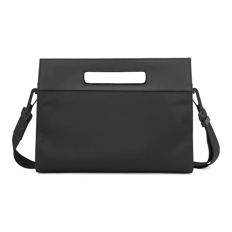 PIERRE CARDIN Ballistic Nylon Commute Versatile Men's Shoulder Bag Handbag Unisex Black-2