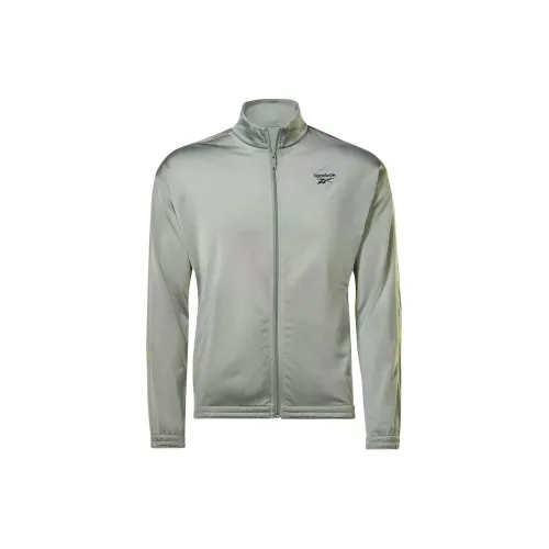 Reebok RI VECTOR KNIT TRACKTOP Jackets Coats Men's Gray