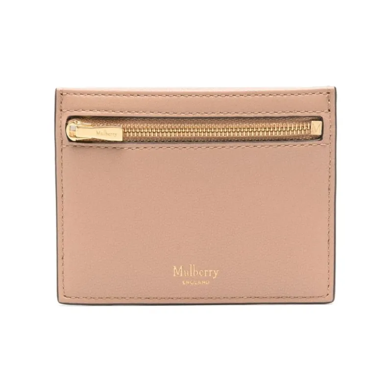 Mulberry Zipped Leather Cardholder-0