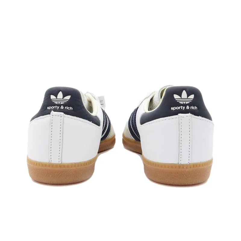 Adidas Samba Og Sporty & Rich White Black-2