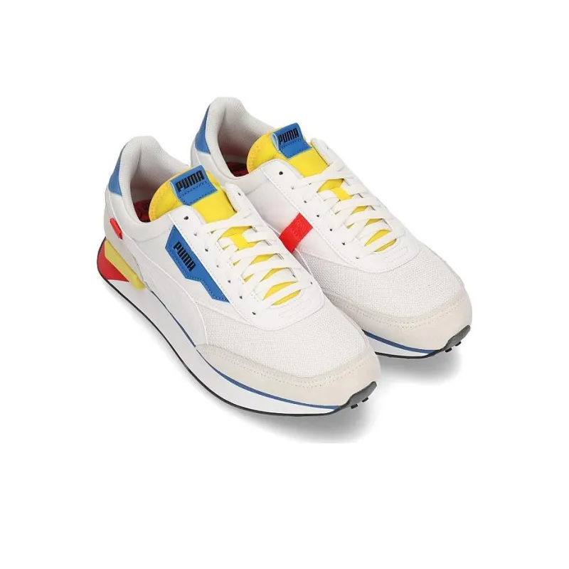 PUMA Future Rider 'Neon Play White Maize'-2