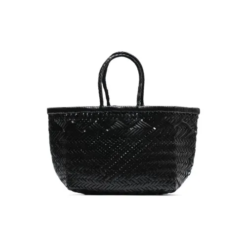 Dragon Diffusion Triple Jump Woven Leather Tote Bag