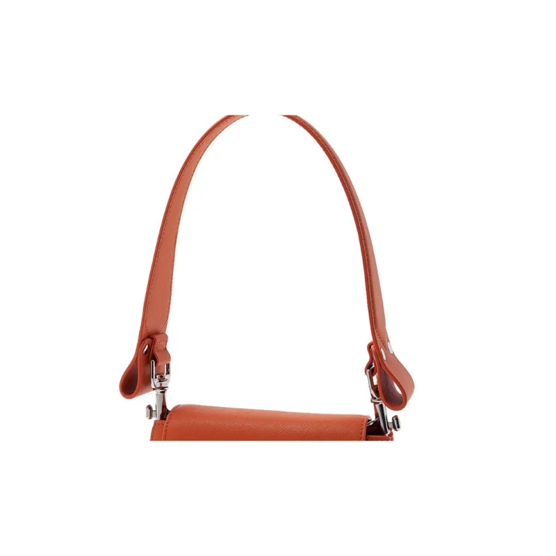 Vivienne Westwood Cow Leather Crossbody Bag Shoulder Bag Set Women's Orange-6