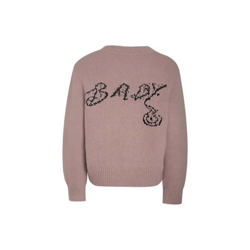 Little Pull Sweater Women's Pink-1