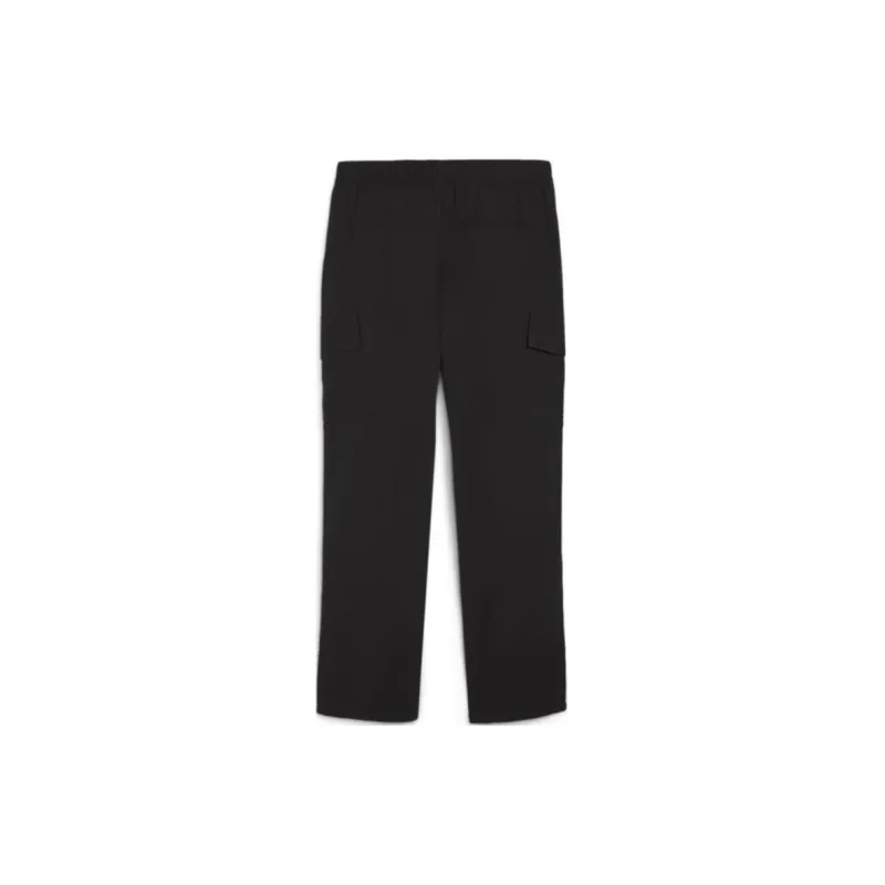 PUMA CLASSICS Cargo Woven Pants Knitted Sweatpants Men's Black-1