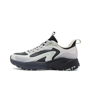 QIAODAN Streamer 4.0 Shock Absorbers Low Top Running Shoes Women's Black Gray