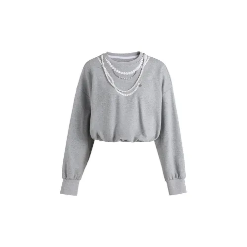 Ochirly Sweatshirts Women's Heather Gray 050