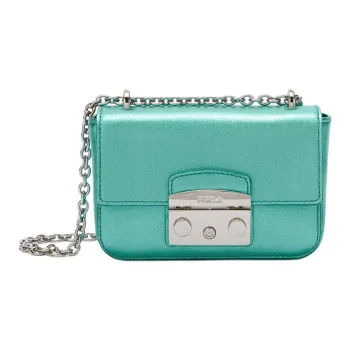 Furla Metropolis Leather Mini Crossbody Bag