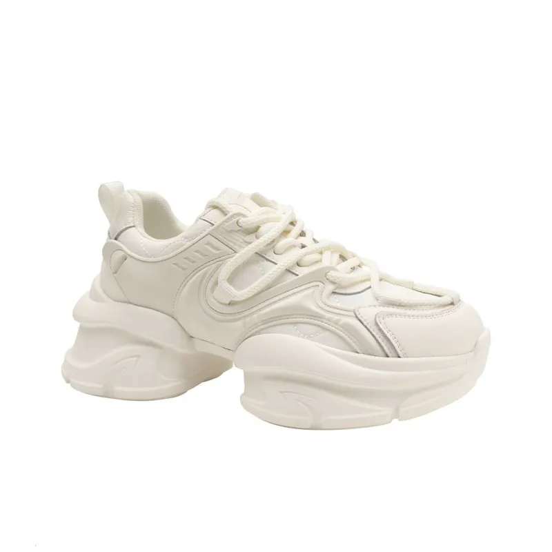 D:FUSE SCANDINAVIA Height Increasing Lightweight Low-Top Chunky Sneakers 6.5cm Women's-7