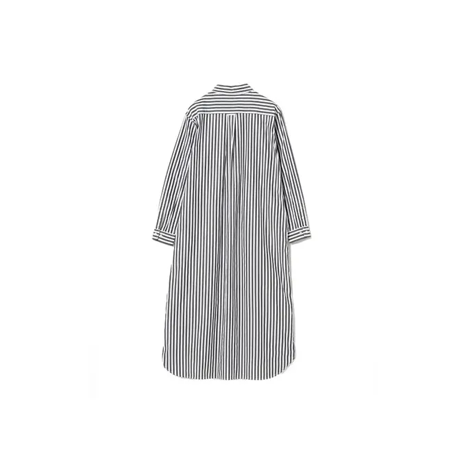 Beams Long Sleeved Dress Women's Black-1