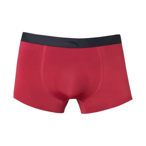 Anta Variety Training Collection Underpants Men's 1 Pack Manjusaka Red