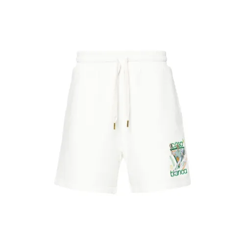 CASABLANCA Casual Shorts Men White