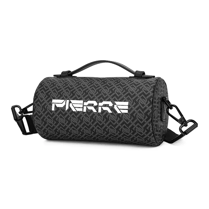 PIERRE CARDIN Pvc Pillow Bag Shoulder Bag Regular Men's Gray-2