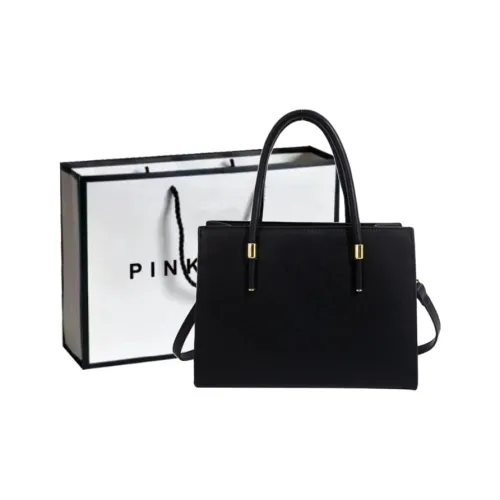 PINK·LAND PU Wedding Bag Bride Bag Tote One Shoulder Handbag Regular Women's Burgundy/Black
