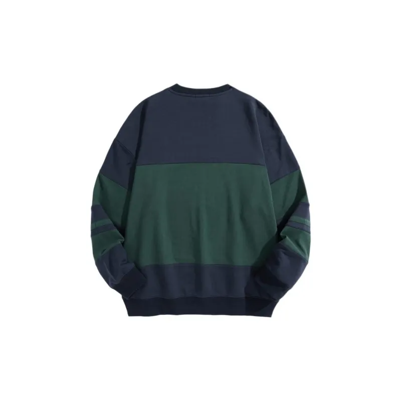 PEACEBIRD MEN x HALIBOTE LIANMINGKUAN Sweatshirt Men's Blue-1