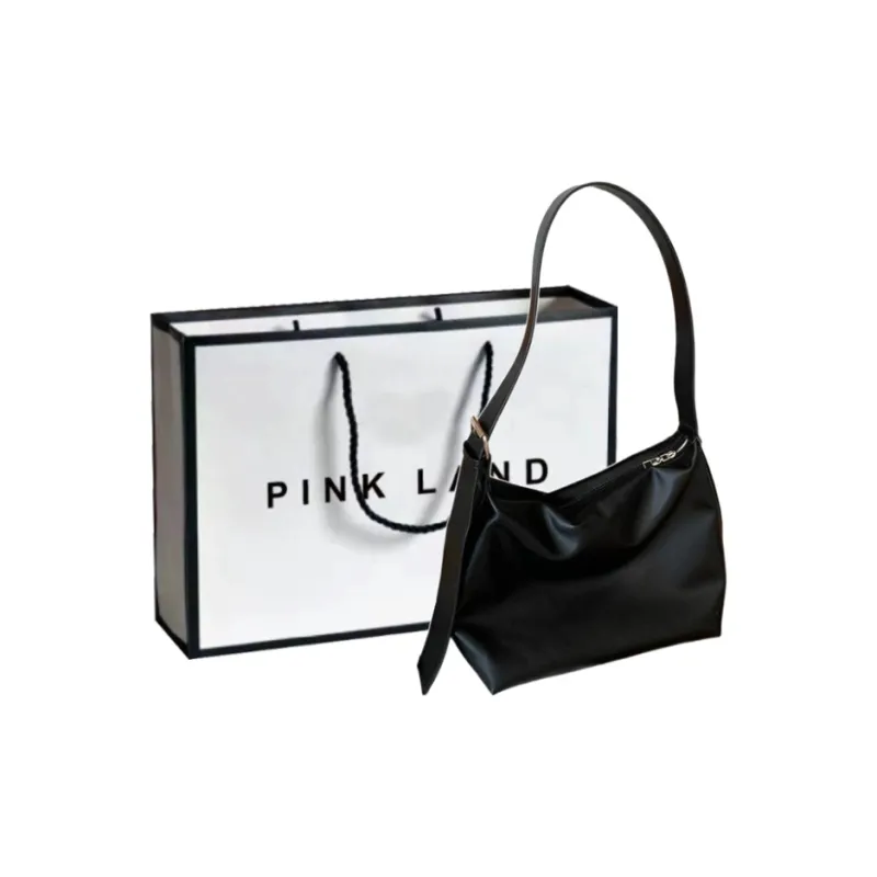 PINK·LAND PU Shoulder Bag Crossbody Bag Regular Women's Yellow/White/Black-9