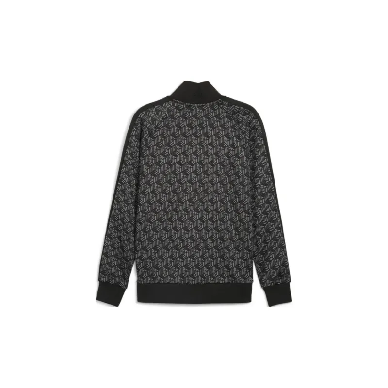 PUMA T7 AOP Track Jacket PT Jackets Coats Men's Black-1