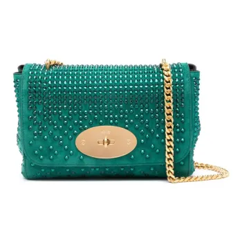 Mulberry Lily Crystal embellished Shoulder Bag