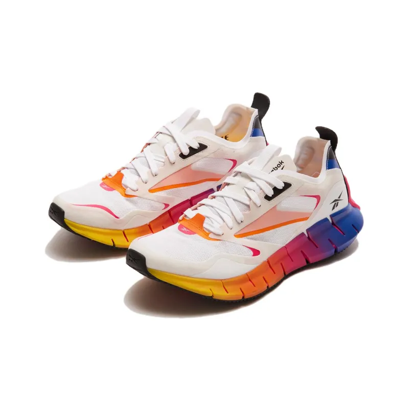 Reebok Zig Kinetica Horizon White Pink Blue Gradient-2