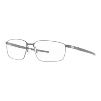 Oakley Metal Rectangular Eyeglass Frames Unisex Black
