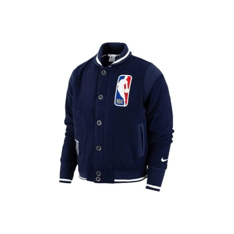 Nike Puffer Jackets Men Dark Blue-1