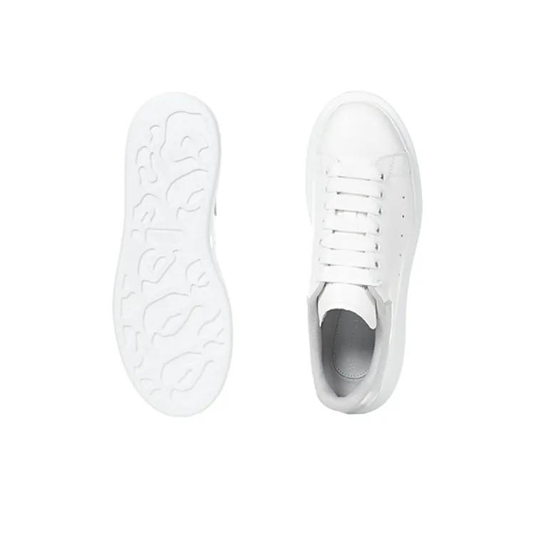 Alexander McQueen Larry Oversized White Grey Women's-4