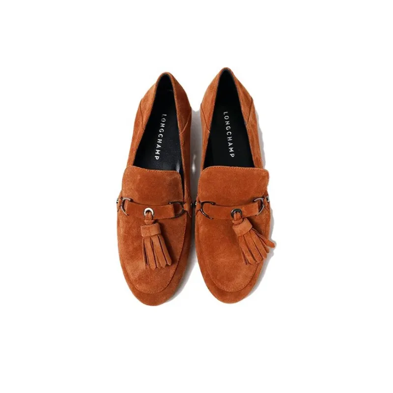 LONGCHAMP Loafers Women's Brown-3
