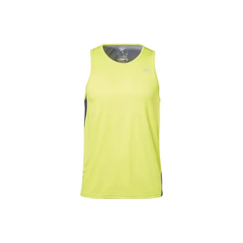 Reebok Tank Tops Men Yellow