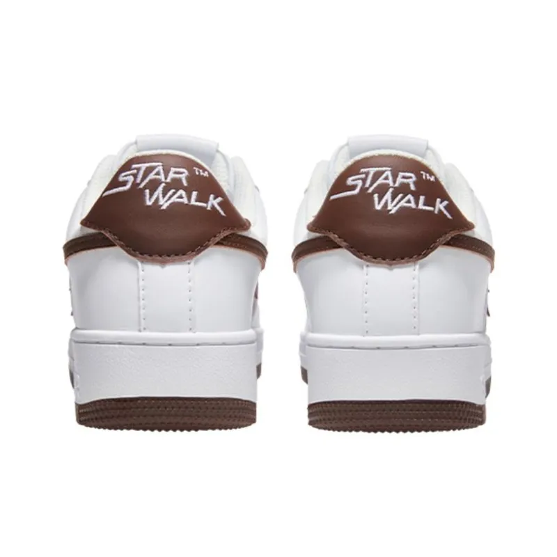 Starwalk Soldier Warm Anti Slip And Wear Resistant Breathable Low Top Skateboard Shoes Unisex White Umber-4
