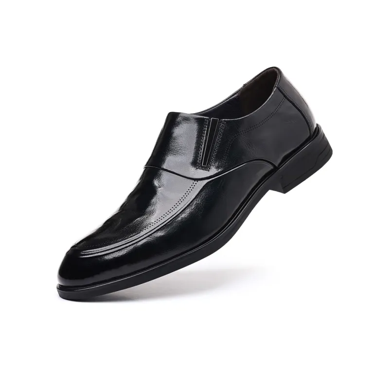 Xiwencha Dress Shoes Unisex Low Top Black/Brown-0