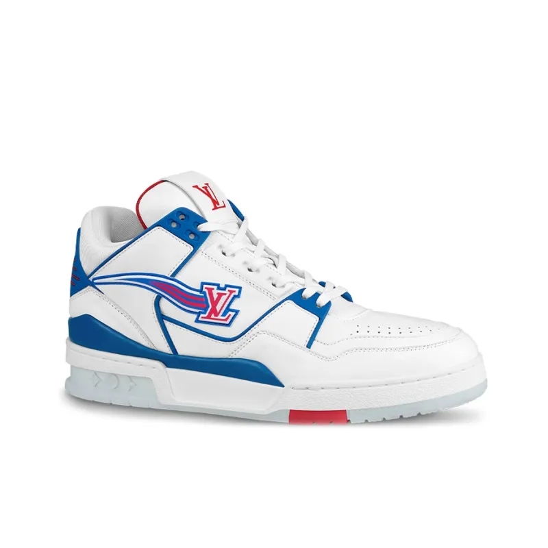 LOUIS VUITTON LV Trainer Red White Blue FW20-1