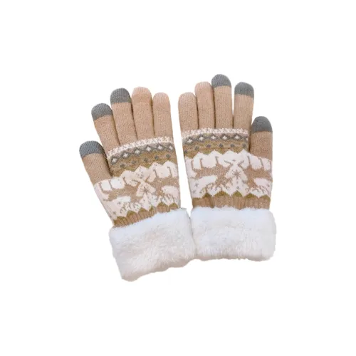 VINEY Knit Gloves Women's