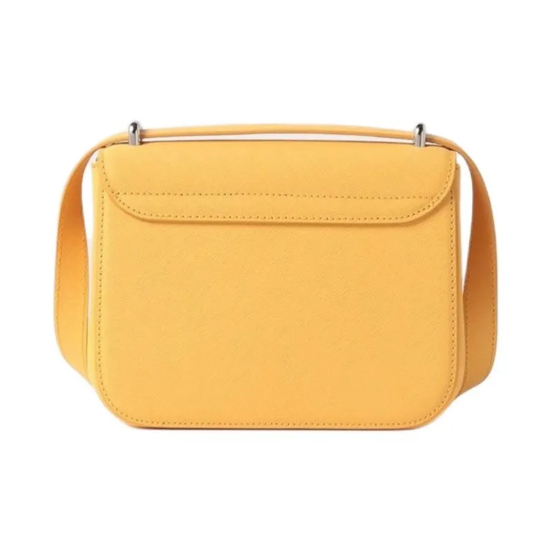 Vivienne Westwood Leather Shoulder Bag, Crossbody Bag Women's Yellow-1